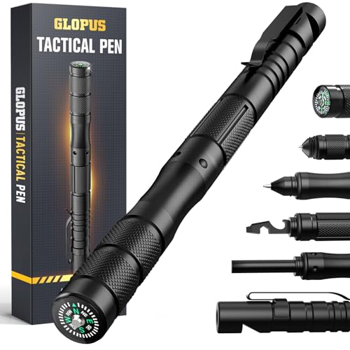 Birthday Gifts for Men Boyfriend Dad Him Husband - 9 in 1 Tactical Pen