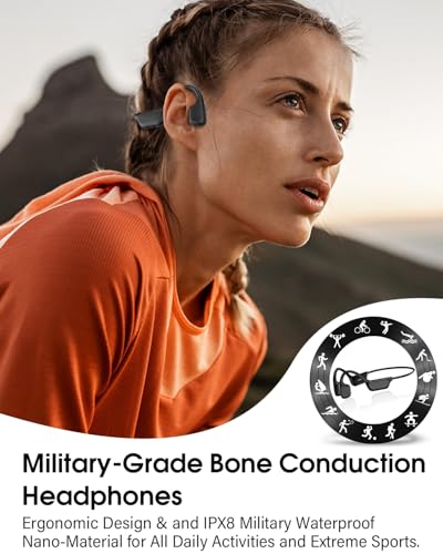 Bone Conduction Headphones, Swimming Headphones, Open Ear Headphones