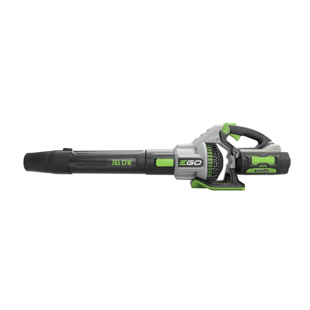 EGO POWER+ Leaf Blower, Cordless Electric 756 CFM, Includes 56V 5.0Ah Battery and Charger - LB7654