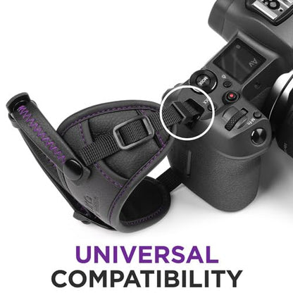 Altura Photo Camera Hand Strap - Rapid Fire Secure Grip, Padded Wrist Straps for Photographers for DSLR and Mirrorless Cameras