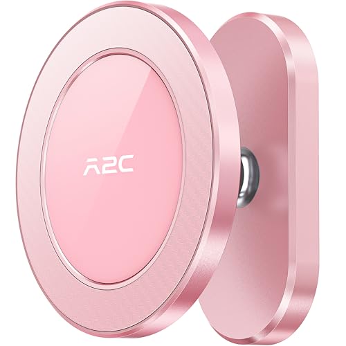 A2C Alloy Magnetic Golf Cart Phone Holder for MagSafe iPhone, Cool Golf Gifts for Female Golfers Her Ladies Women Girls Mom Mother Wife, Romantic Golf Course Accessories Essentials Gadgets (Pink)