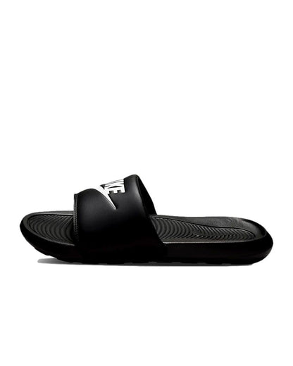 Nike Men's Victori One Slides, Black/White-Black, 10