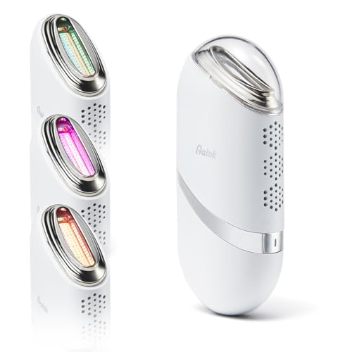 Aalok Snowfit | Red Blue Green LED Light Facial Theraphy, 3in1 Spot Targeted Home Skincare for Firming, Clear Skin, Even Tone