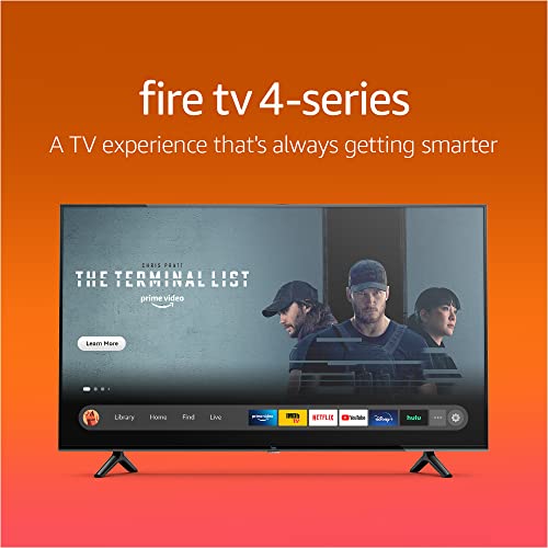 Amazon Fire TV 50" 4-Series, 4K UHD smart TV with Alexa Voice Remote Enhanced, stream live TV without cable
