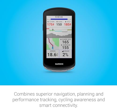 Garmin Edge® 1040, GPS Bike Computer, On and Off-Road, Spot-On Accuracy, Long-Lasting Battery, Device Only