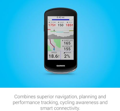 Garmin Edge® 1040, GPS Bike Computer, On and Off-Road, Spot-On Accuracy, Long-Lasting Battery, Device Only