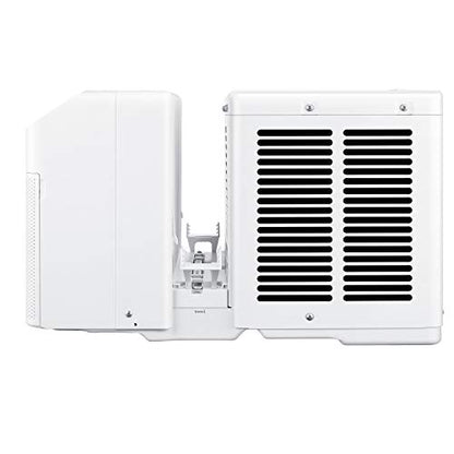 Midea 8,000 BTU U Shaped Smart Inverter Window Air Conditioner, Cools up to 350 Sq. Ft., Ultra Quiet with Open Window Flexibility, Works with Alexa/Google Assistant, 35% Energy Savings, Remote Control