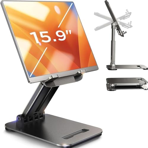 LISEN iPad Stand Tablet Holder for Desk, Kindle Accessories Stand for Apple