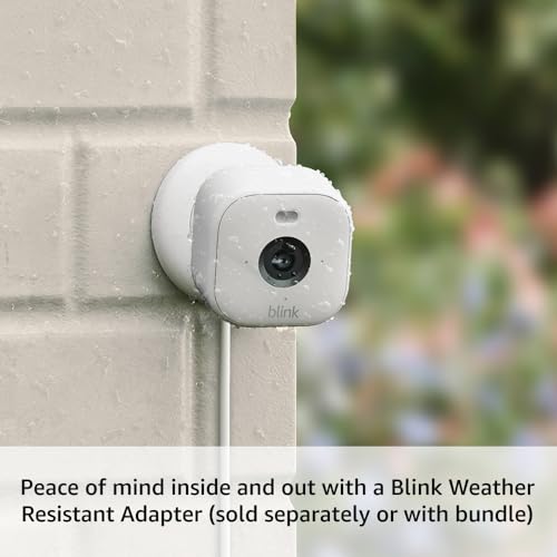 Blink Mini 2 (Newest Model) — Home Security & Pet Camera(s) with HD video, color night view, motion detection, two-way audio, and built-in spotlight — 1 camera (White)