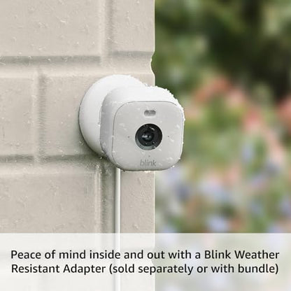 Blink Mini 2 (Newest Model) — Home Security & Pet Camera(s) with HD video, color night view, motion detection, two-way audio, and built-in spotlight — 1 camera (White)