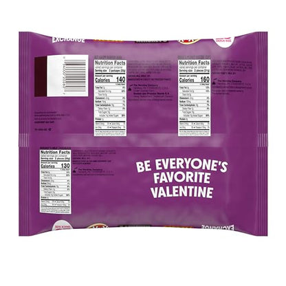 HERSHEY'S, KIT KAT and REESE'S Assorted Chocolate Snack Size, Valentine's Candy Bag, 12.47 oz (25 Pieces)