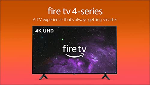 Amazon Fire TV 50" 4-Series, 4K UHD smart TV with Alexa Voice Remote Enhanced, stream live TV without cable