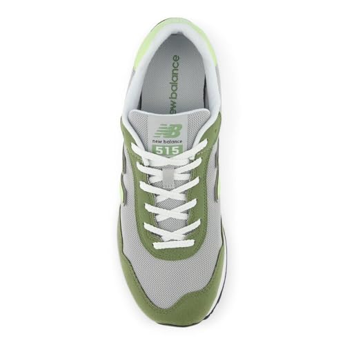 New Balance Men's 515 V3 Sneaker, Raincloud/Dry Lime, 9