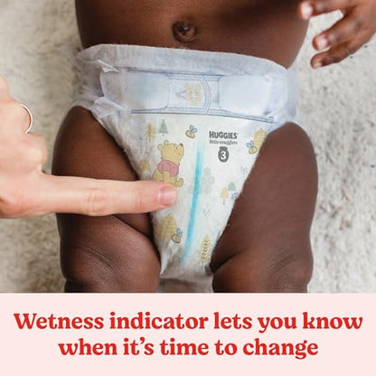 Huggies Newborn Diapers, Little Snugglers Newborn Diapers, Size Newborn (up to 10 lbs), 144 Count