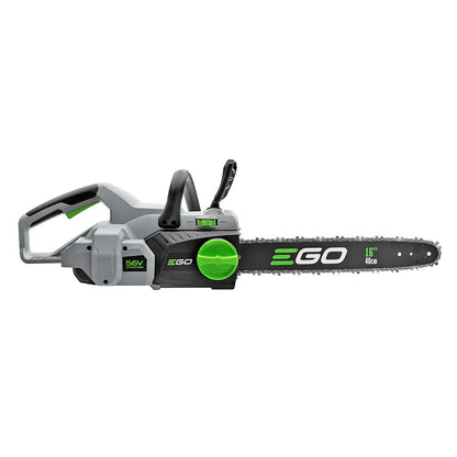 EGO POWER+ Chain Saw, 16" Battery Powered Chainsaw, Electric Cordless, Includes 56V 5.0Ah Battery and Charger - CS1604