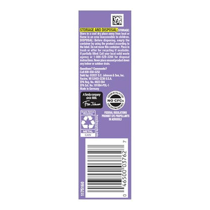 OFF! Clean Feel Insect Repellent Aerosol with 20% Picaridin, Bug Spray with Long Lasting Protection from Mosquitoes, Feels Good on Skin, 5 oz