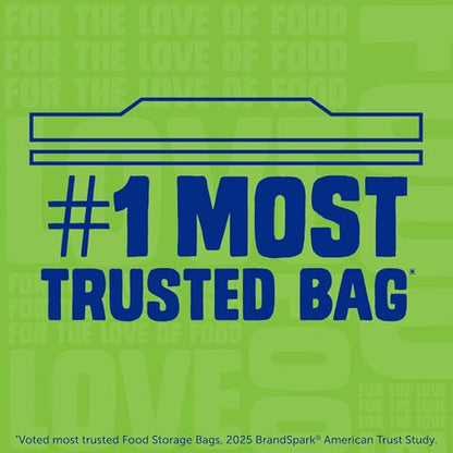 Ziploc Food Storage & Sandwich Bags Variety Pack, 190 Total Bags