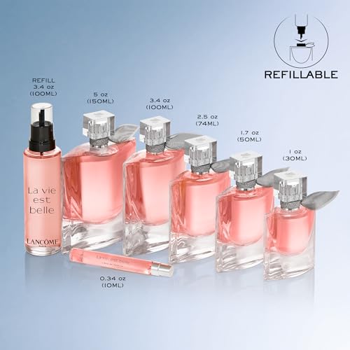 Lancôme La Vie Est Belle Eau de Parfum - Floral Women's Perfume, 3.4 Fl Oz