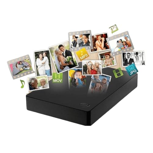 Seagate Portable 2TB External Hard Drive HDD — USB 3.0 for PC, Mac, PlayStation, & Xbox -1-Year Rescue Service (STGX2000400)