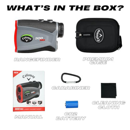 Callaway Golf 300 Pro Slope Laser Rangefinder