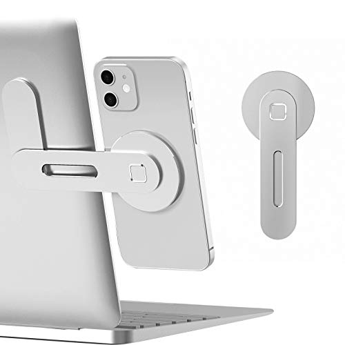 CloudValley Magnetic Laptop Phone Holder for iPhone 18/17/16/15/14 MagSafe