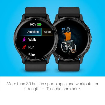 Garmin Venu® 3, Premium Fitness Smartwatch, 45mm, Black