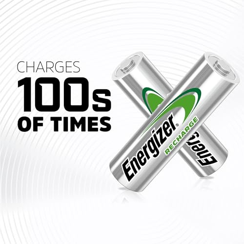 Energizer Power Plus Rechargeable AA Batteries (8 Pack), Double A Batteries