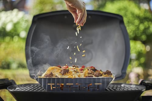 Weber® Deluxe Grilling Basket, Stainless Steel for Gourmet Grilling