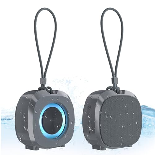 Bluetooth Speaker Portable Media Players Clear Loud Stereo Sound Deep Bass Wireless Speaker With Lights TWS IPX5 Waterproof Small Speakers Long Playtime for Home/Party/Outdoor/Beach Electronic Gadgets