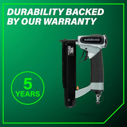 Metabo HPT Pin Nailer, Pro-Preferred Pneumatic Power Nailers for Cabinets, Trim, and Crafting, Makes Invisible Holes, Lightweight 2.0 lbs Tool, 23 Gauge, 5/8" to 1-3/8" Headless Micro Pins, NP35A