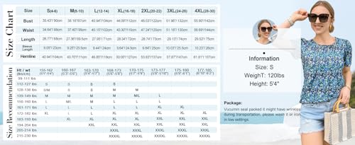 Summer Tops for Women Puff Short Sleeve Loose Fit Scooped Neck T Shirts Beach Fashion Coral M