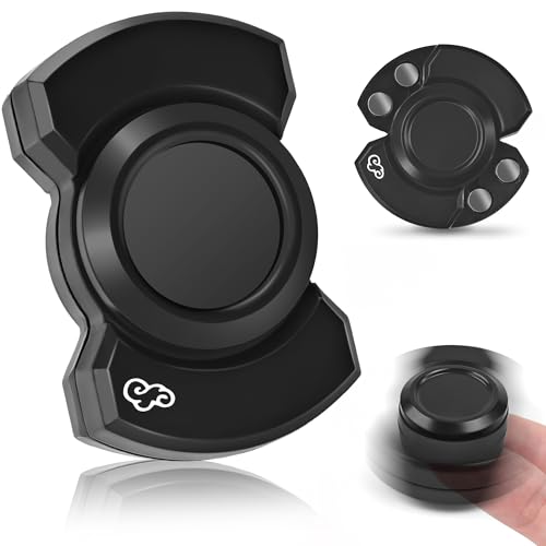 3-in-1 Fidget Spinner Toy for Adult Metal Slider Clicker Spinner Magnetic for Adult Men Christmas Stocking Stuffer Office Desk Toy Stress Anxiety Relief ADHD Magnet EDC Cool Gadget Gifts for Teen Boy