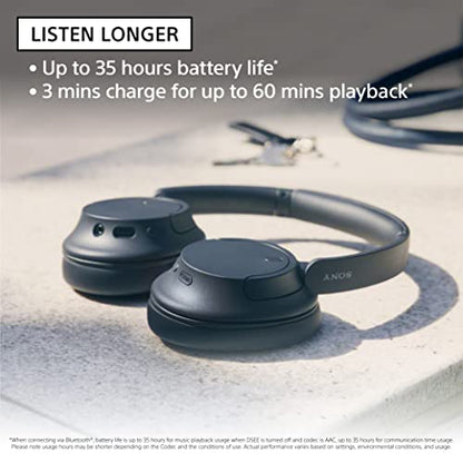 Sony WH-CH720N Wireless Noise Cancelling Over-Ear Headphones, Pink | Comfortable Lightweight Design, Dual Noise Sensor technology, Up to 35 Hrs Battery with Quick Charging, Multipoint Connection