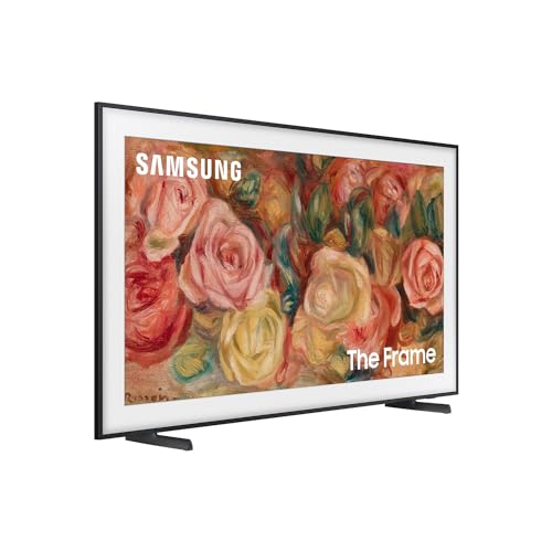 Samsung 65-Inch Class QLED 4K LS03D The Frame Series Quantum HDR Smart TV w/Dolby Atmos, Art Mode, Anti-Reflection, Customizable Frame, Slim Fit Wall Mount with Alexa Built-in (QN65LS03D, 2024 Model)