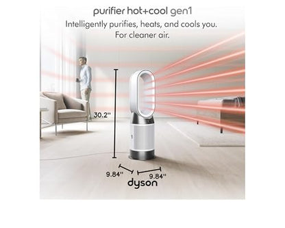 Dyson Purifier Hot+Cool™ Gen1 HP10 - Purifying Fan Heater (White)