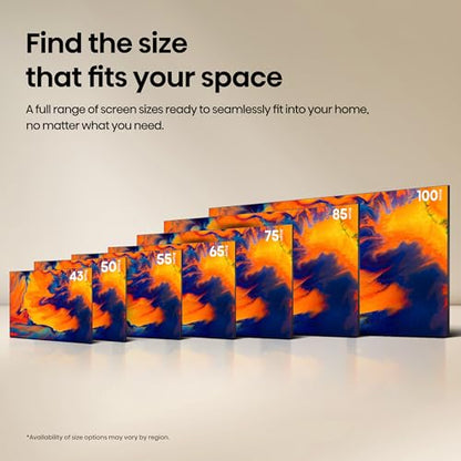 Hisense 65" E6 Cinema Series QLED 4K UHD Smart Fire TV (65E6QF, 2025 Model) - QLED, AI Light Sensor, Dolby Vision · Atmos, Voice Remote with Alexa, Motion Rate 120, HDR 10+ Adaptive, Game Mode Plus