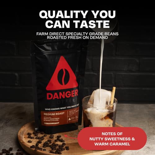 Danger Coffee Ground Mold Free Coffee by Dave Asprey | Medium Roast 10.9 oz