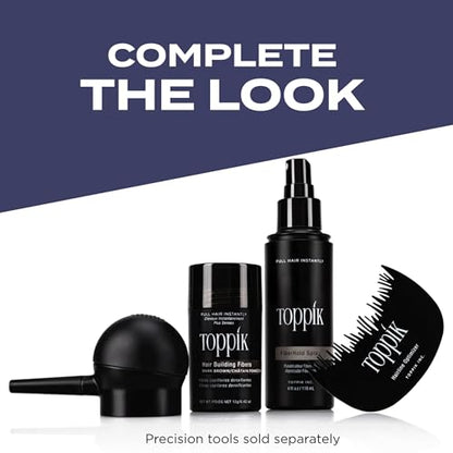 Toppik Hair Building Fibers, Medium Brown, 12g Fill In Fine or Thinning Hair, Instantly Thicker, Fuller Looking, 9 Shades for Men & Women, Keratin Protein Formula