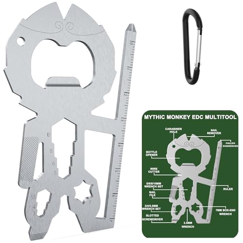 Funny Mythical Monkey Gifts for Men - Cool Graduation Gift for Him, Unique Fathers Day Dad Gifts, Fun Birthday Gift Ideas for Boyfriend Husband, Small EDC Pocket Multitools Just Because for Teens Boys