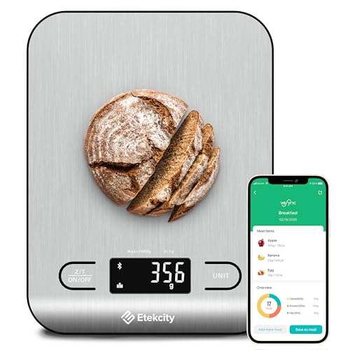 Etekcity Food Nutrition Scale, Digital Grams and Ounces, Large