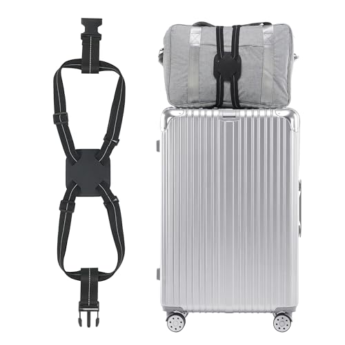 Travelkin Luggage Straps Bag Bungee for Suitcase Add a Bag TSA Approved