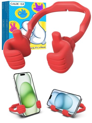 Gifts for Teens Christmas Stocking Stuffers for Adults Girls Phone Holder | Adjustable Thumbs Up Phone Stand, Gifts for Kids Women Men Boys Teenager Wife Mom Grandma, Funny Gadgets Trend Stuff Ideas