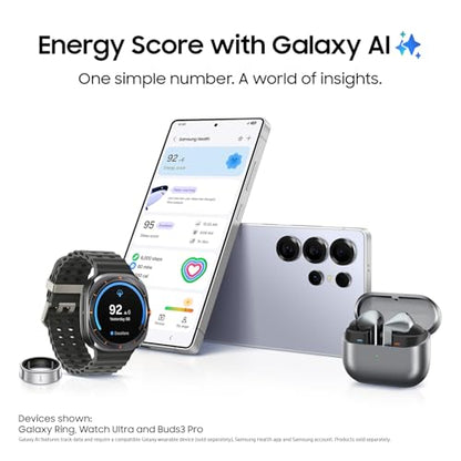 SAMSUNG Galaxy S25 Ultra Cell Phone, 512GB AI Smartphone, Unlocked Android, AI Camera, Fast Processor, Long Battery Life, 2025, US 1 Yr Manufacturer Warranty, Titanium Black