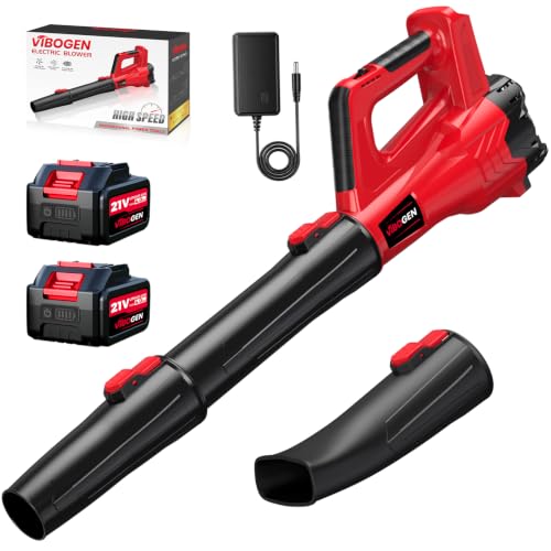 Electric Leaf Blower Cordless with Battery and Charger for Lawn Care Small