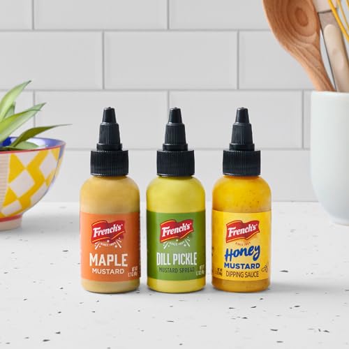 French's Dill Pickle Mustard Spread, 1.7 oz (Pack of 24)