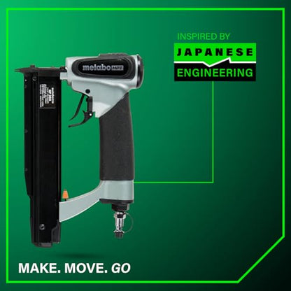 Metabo HPT Pin Nailer, Pro-Preferred Pneumatic Power Nailers for Cabinets, Trim, and Crafting, Makes Invisible Holes, Lightweight 2.0 lbs Tool, 23 Gauge, 5/8" to 1-3/8" Headless Micro Pins, NP35A