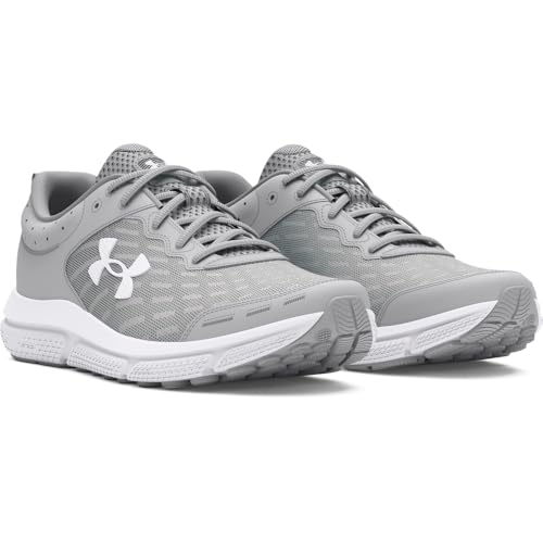 Under Armour Men's Charged Assert 10, (102) Mod Gray/Mod Gray/White, 9.5, US