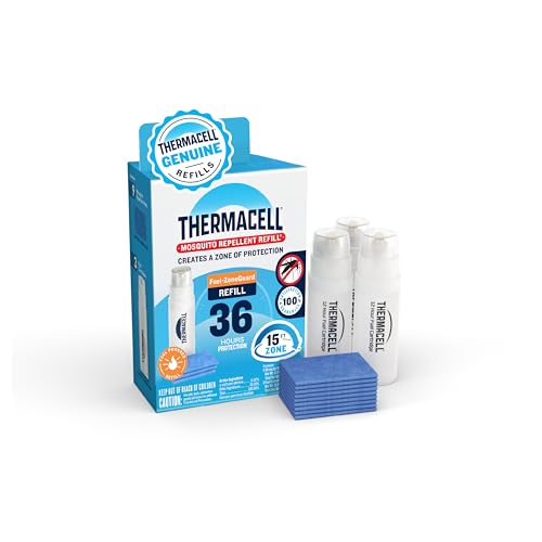 Thermacell Fuel-ZoneGuard Fuel Powered Mosquito Repellent Refills, 36-Hr