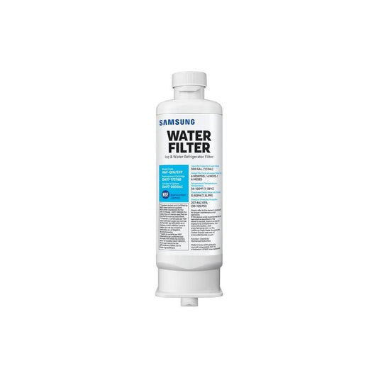 Samsung HAF-QIN/EXP Genuine Refrigerator Water Filter, Reduces 99% of Harmful Contaminants for Clean, Clear Drinking Water, 6-Month Life, Easy Install, Pack of 1
