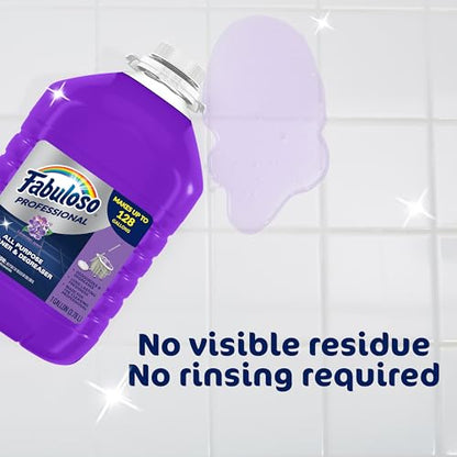 Fabuloso 128oz LAVENDER Pack of 4